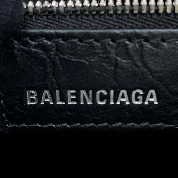 Balenciaga Neo Cagoul Graffiti XS Shoulder Bag Black - Picture 11 of 13